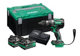Hikoki DV18DCJRZ 18V Brushless Combi Drill 140Nm - 2 x 5.0Ah Li-Ion Batteries £239.95
